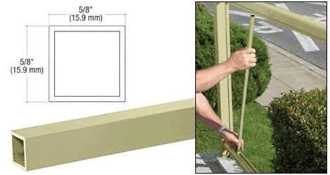 CRL Pre-Treated Aluminum 100 Series 42" Picket