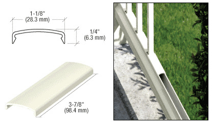 CRL Oyster White 100 Series 3-7/8" Picket Spacer