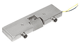 CRL Brushed Stainless Electric Strike Keeper for Single Doors- Fail Secure