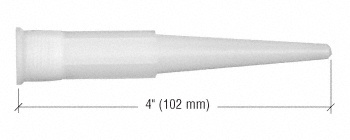 CRL 4" Screw-On Silicone Nozzles